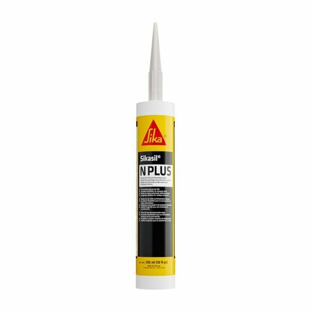 USA INDUSTRIALS Sikasil-N Plus US Clear Neutral Cure Silicone Assembly Sealant 295ml Cartridge SIKA-432053